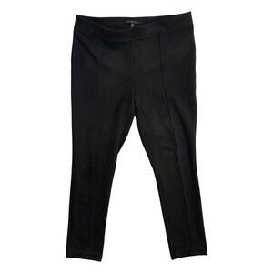 Andrew Marc XL Pants Black‎ Slimming Stretch Microfiber Office Athleisure Casual